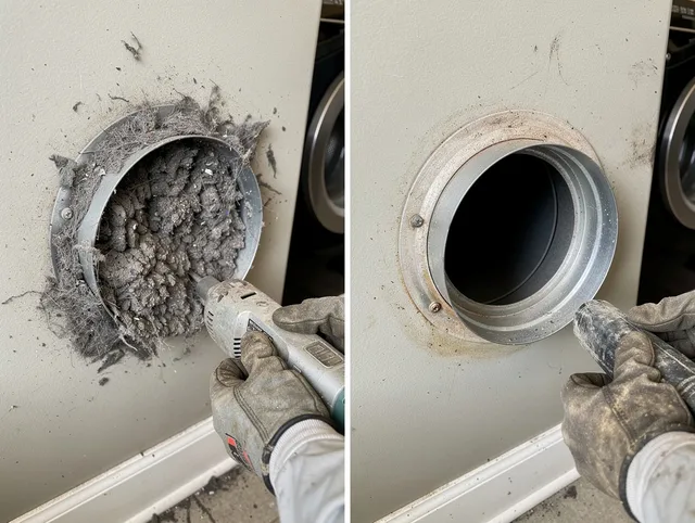 Professional clogged vent cleaning by Scituate Dryer Vent Cleaning in Scituate