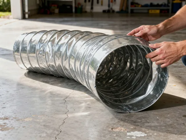 Scituate Dryer Vent Cleaning specialist using advanced equipment for thorough duct cleaning in Scituate